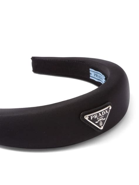 prada nylon headband|farfetch Prada headband.